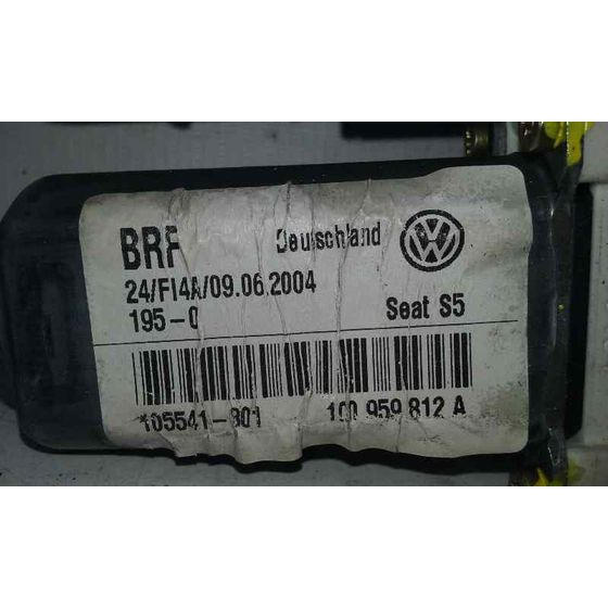 Motor Elevalunas Trasero Derecho Para Seat Leon