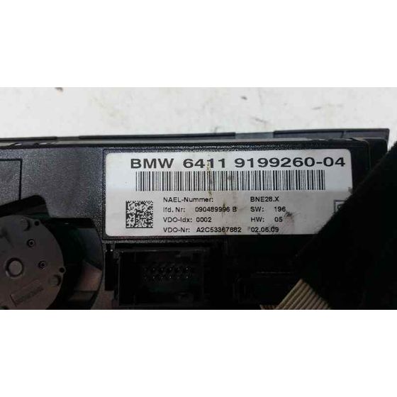 Mando Climatizador Para Bmw Serie 3 Berlina
