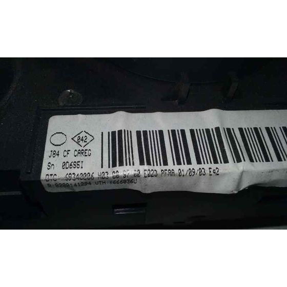 Mando Climatizador Para Renault Scenic Ii