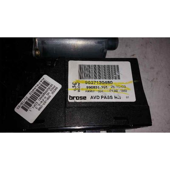 Motor Elevalunas Delantero Derecho Para Peugeot 307 Break / Sw