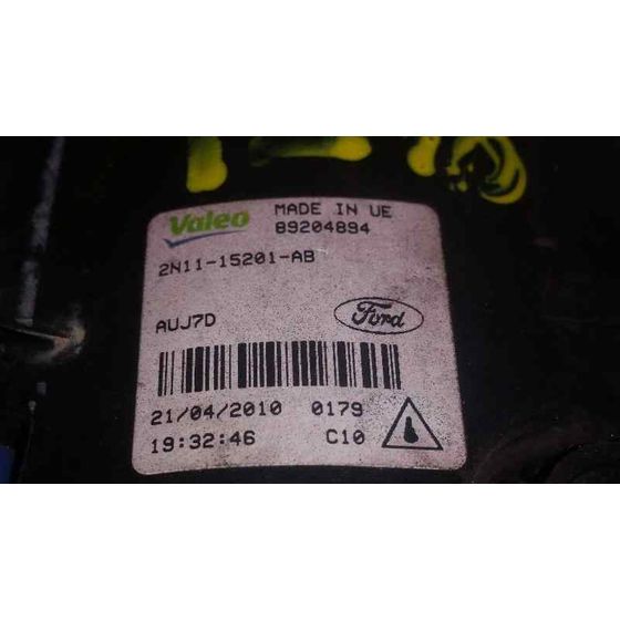 Faro Antiniebla Izquierdo Para Ford Fiesta
