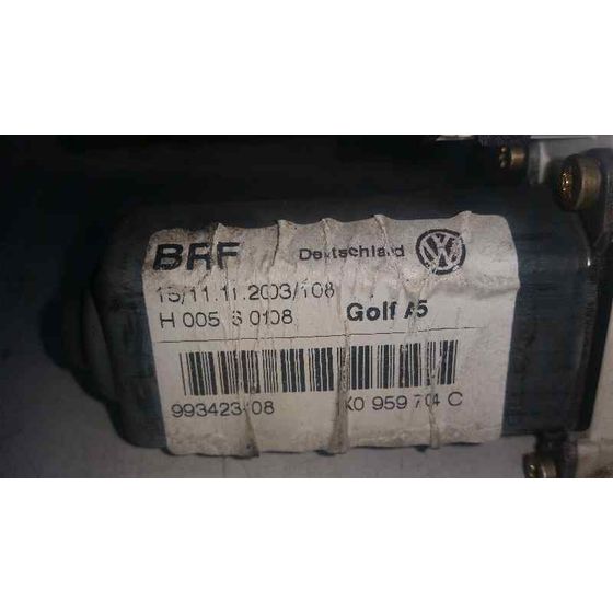 Motor Elevalunas Trasero Izquierdo Para Volkswagen Golf V Berlina