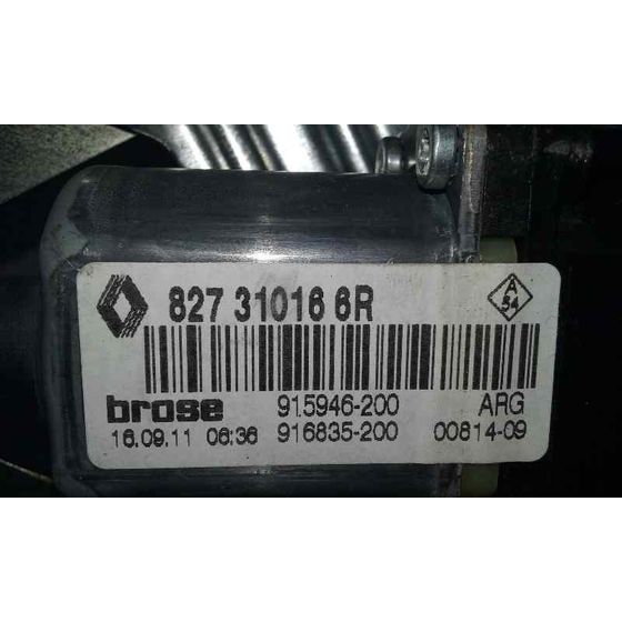 Elevalunas Trasero Izquierdo Para Renault Scenic Iii