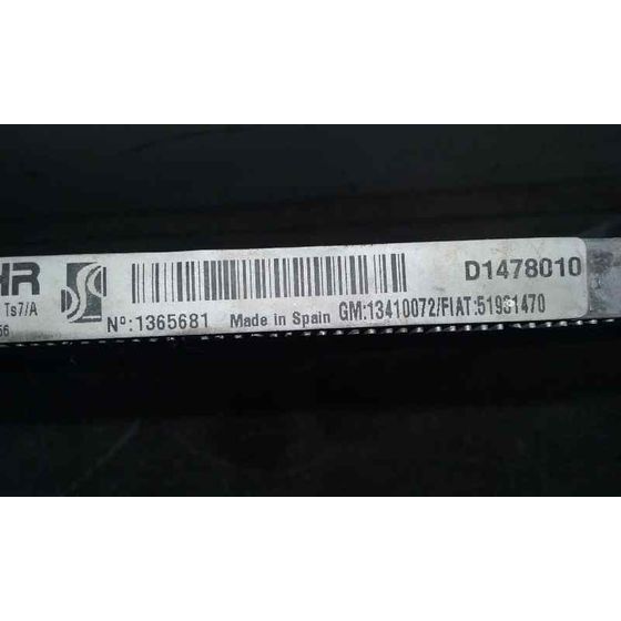 Condensador / Radiador Aire Acondicionado Para Citroen Nemo