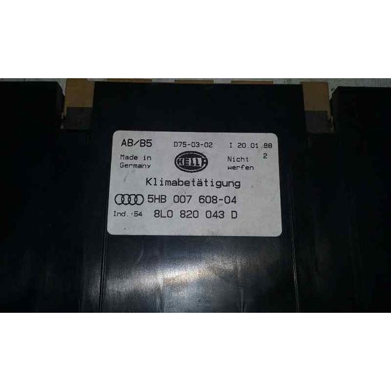 Mando Climatizador Para Audi A4 Berlina