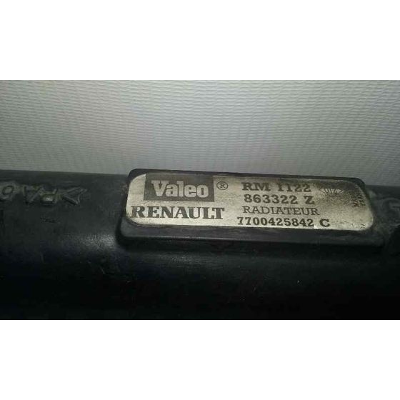 Radiador Agua Para Renault Scenic