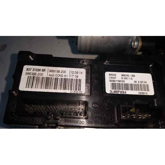 Elevalunas Trasero Izquierdo Para Renault Megane Iii Sport Tourer