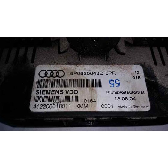 Mando Climatizador para Audi A3 Sportback (8P)