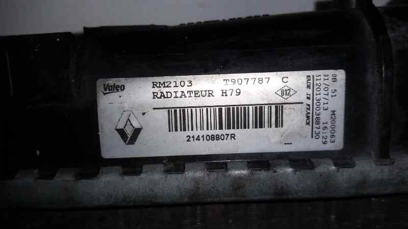 Radiador Agua Para Dacia Duster