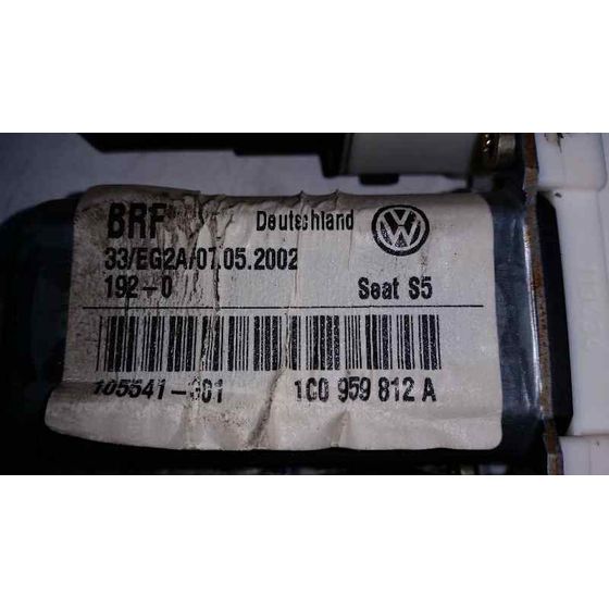 Motor Elevalunas Trasero Derecho Para Seat Leon
