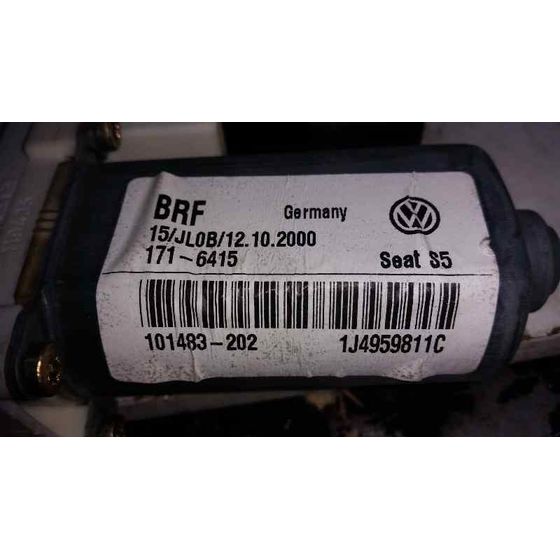 Motor Elevalunas Trasero Izquierdo Para Seat Toledo