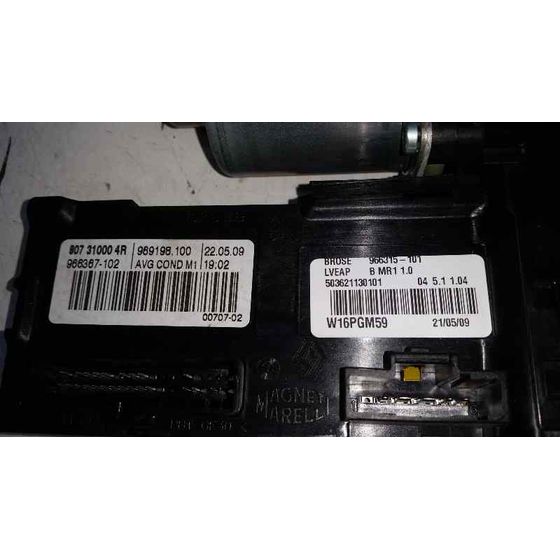 Motor Elevalunas Delantero Izquierdo Para Renault Megane Iii Berlina 5 P