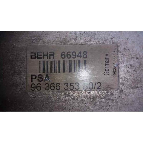 Intercooler Para Peugeot 307