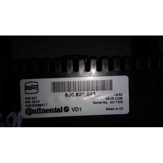 Mando Climatizador para Seat Ibiza (6J5)