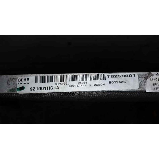 Condensador / Radiador Aire Acondicionado Para Nissan Micra