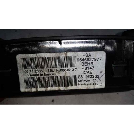 Mando Climatizador Para Peugeot 307 Break/Sw