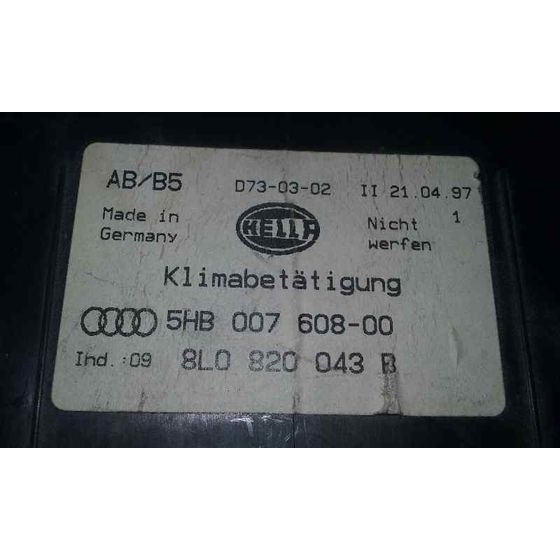Mando Climatizador para Audi A3 (8L)