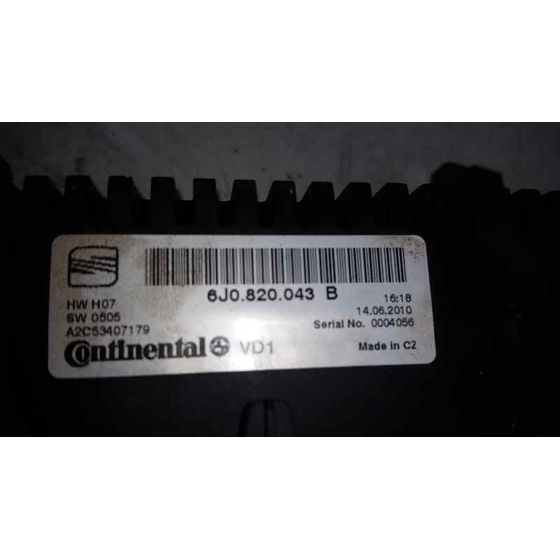 Mando Climatizador para Seat Ibiza (6J5)