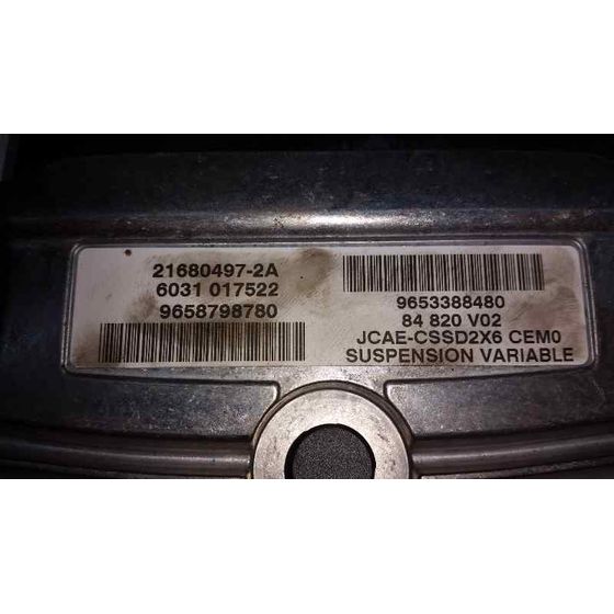 Centralita Suspension Para Peugeot 407 Coupe