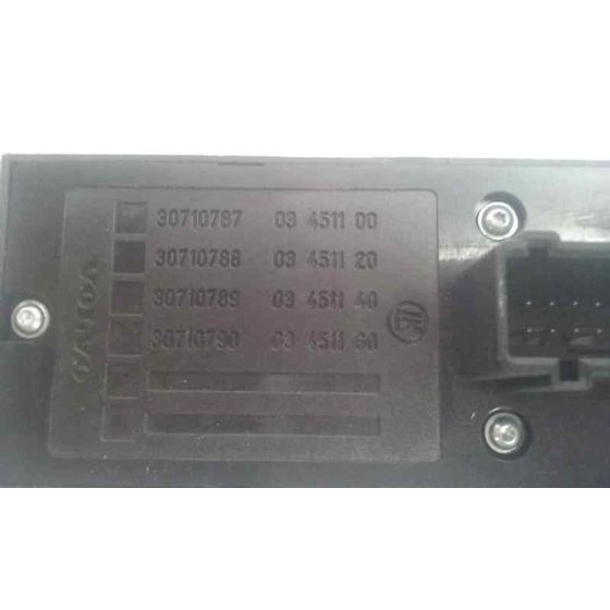 Mando Elevalunas Delantero Izquierdo Para Volvo S40 Berlina
