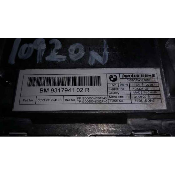 Sistema Navegacion Gps para Bmw Serie 2 Gran Tourer