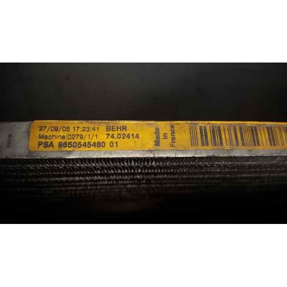 Condensador / Radiador Aire Acondicionado Para Peugeot 307 Berlina