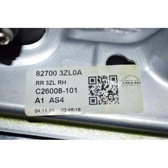 Elevalunas Trasero Derecho Para Nissan Pulsar
