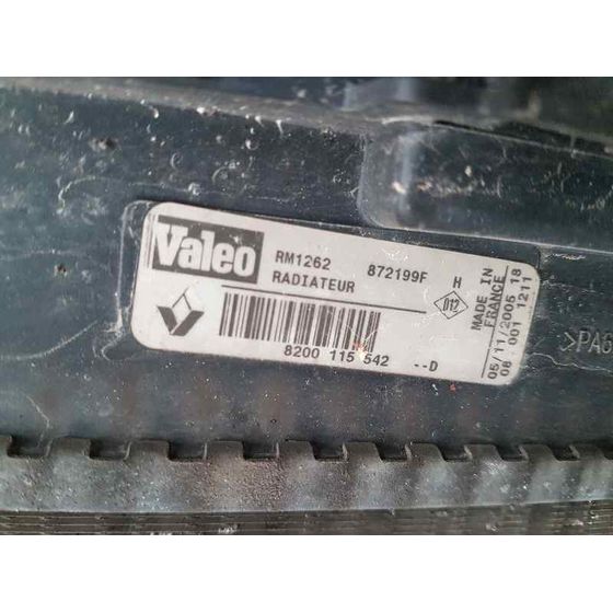 Radiador Agua Para Renault Megane Ii Coupe/Cabrio