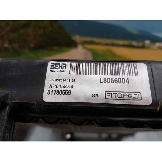 Radiador Agua Para Citroen Nemo