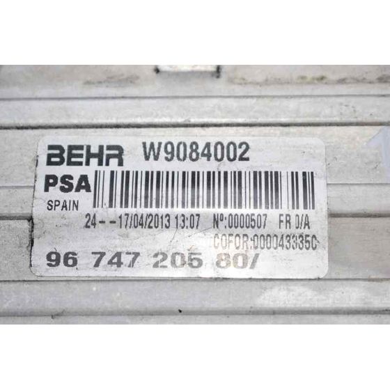 Intercooler Para Citroen C4 Picasso