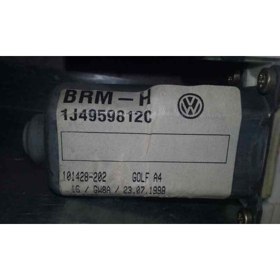 Motor Elevalunas Trasero Derecho Para Volkswagen Golf Iv Berlina