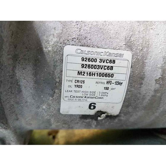 Compresor Aire Acondicionado Para Nissan Pulsar