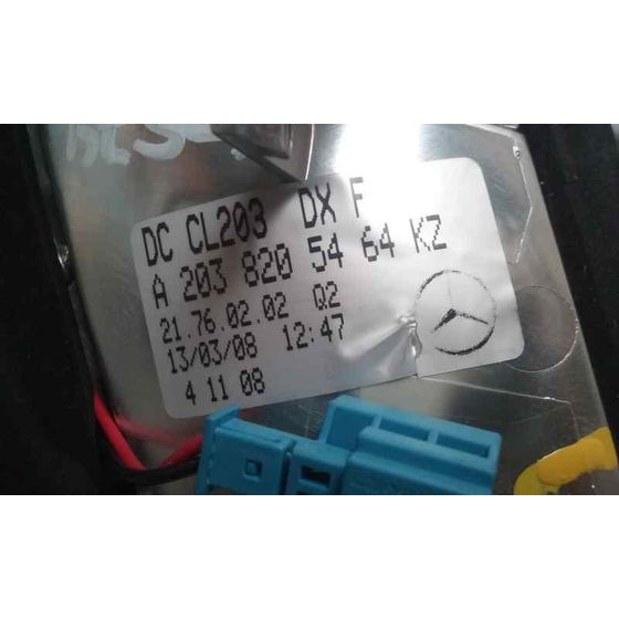 Piloto Trasero Derecho para Mercedes-Benz Clase Clc (Cl203) Clc