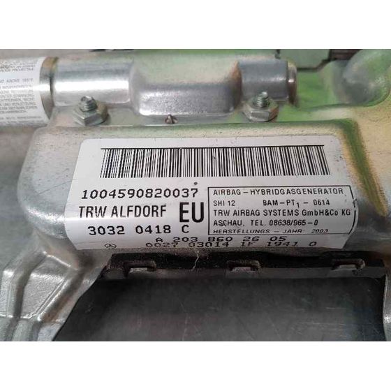 Airbag Lateral Delantero Derecho Para Mercedes Clase C Familiar