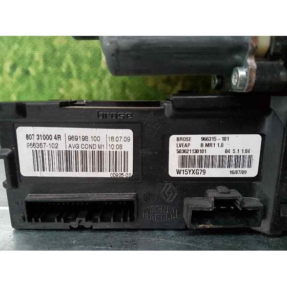 Motor Elevalunas Delantero Izquierdo Para Renault Megane Iii Berlina 5 P