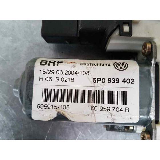 Motor Elevalunas Trasero Derecho Para Seat Altea