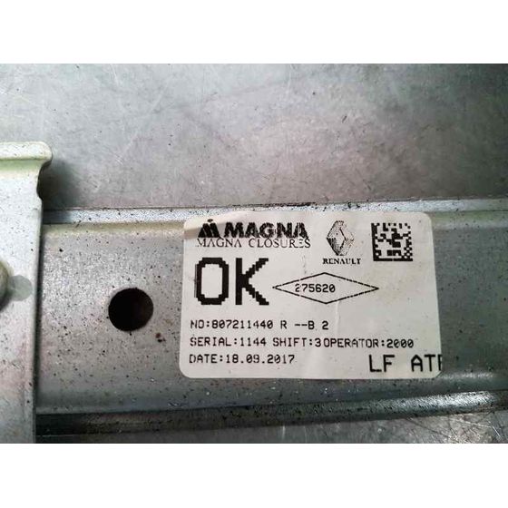 Elevalunas Delantero Izquierdo Para Dacia Sandero