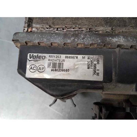Radiador Agua Para Peugeot 207
