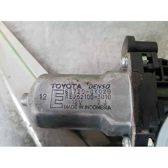 Elevalunas Trasero Derecho Para Toyota Hilux