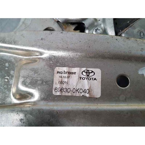 Elevalunas Trasero Derecho Para Toyota Hilux