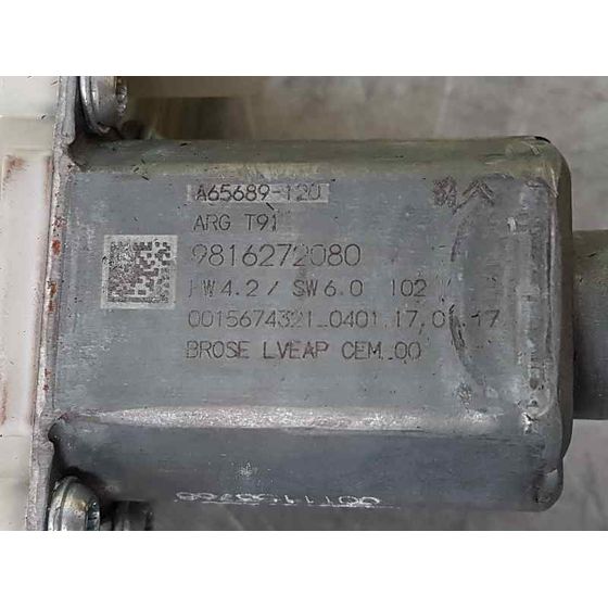 Elevalunas Trasero Izquierdo Para Peugeot 308 Sw
