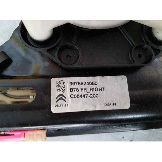 Elevalunas Delantero Derecho Para Citroen C4 Picasso
