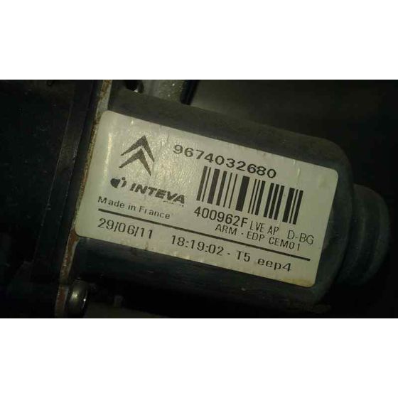 Elevalunas Delantero Derecho Para Citroen C4 Picasso