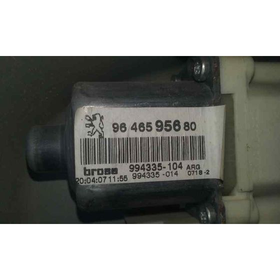 Motor Elevalunas Trasero Izquierdo Para Peugeot 407