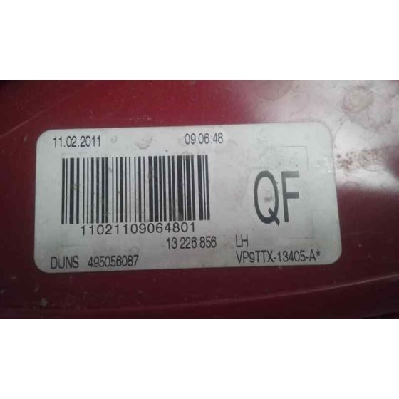 Piloto Trasero Derecho Para Opel Insignia Sports Tourer