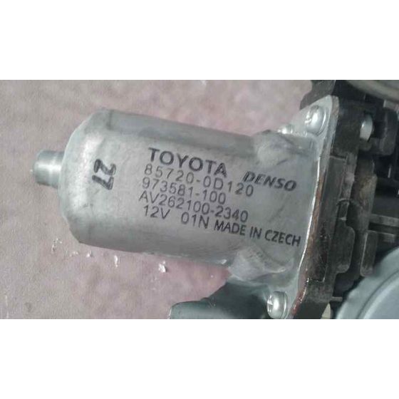 Elevalunas Trasero Derecho Para Toyota Yaris