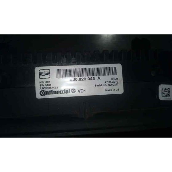 Mando Climatizador para Seat Ibiza (6J5)