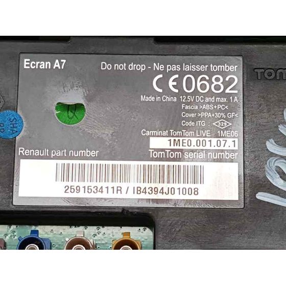 Sistema Navegacion Gps Para Renault Megane Iii Berlina 5 P
