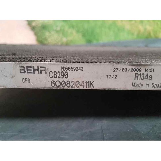 Condensador / Radiador Aire Acondicionado Para Seat Ibiza