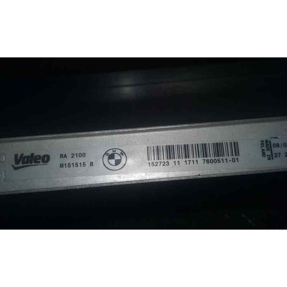 Radiador Agua Para Bmw Serie 1 Lim.